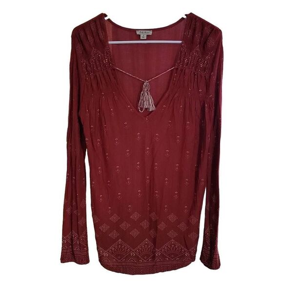 Lucky Brand Hobo Blouse, Top  - Picture 1 of 6